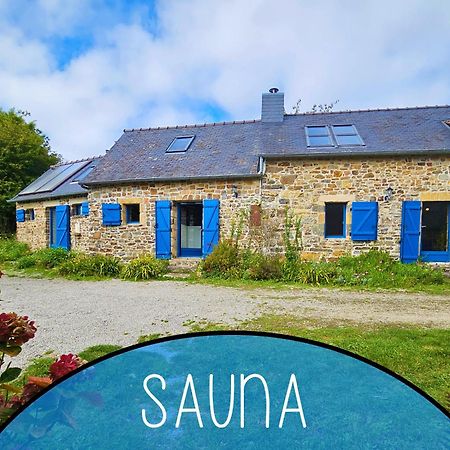 Ti Vaen I Maison Traditionnelle Bretonne & Sauna Lanvéoc المظهر الخارجي الصورة