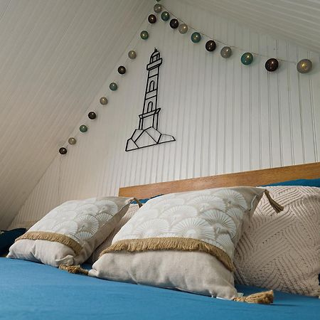Ti Vaen I Maison Traditionnelle Bretonne & Sauna Lanvéoc المظهر الخارجي الصورة